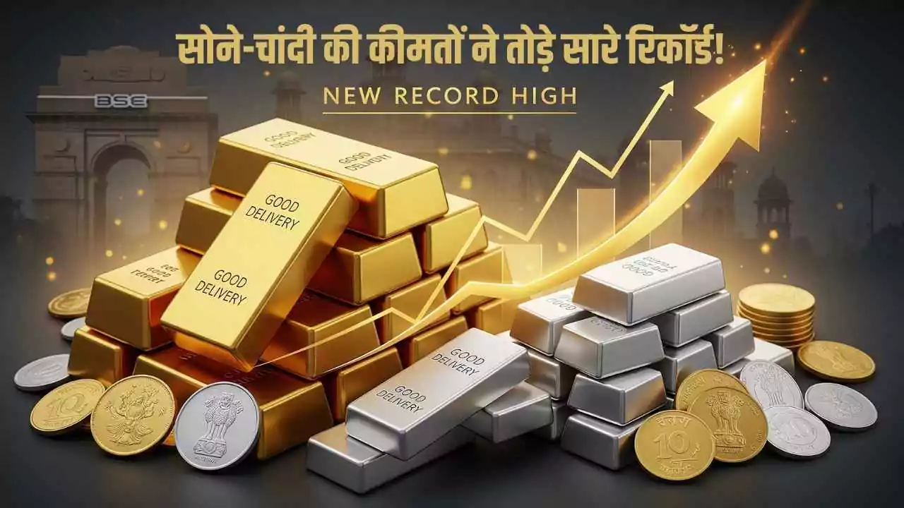 सोने-चांदी की कीमतों ने तोड़े सारे रिकॉर्ड! लोगों को समझ नहीं आ रहा की खरीदारी करें या नहीं - देखें आज के रेट