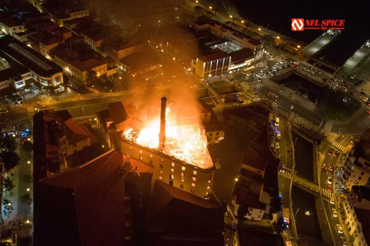 अंबाला में दीवाली से पहले गोदाम में लगी भीषण आग, दमकल टीमें मौके पर