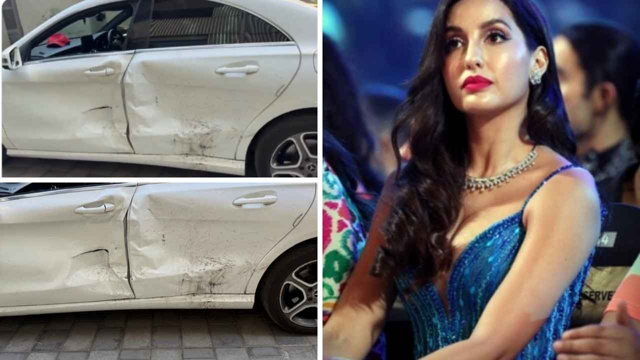 Sunburn Festival के लिए जा रही Nora Fatehi की कार का एक्सीडेंट, नशे में ड्राइवर गिरफ्तार