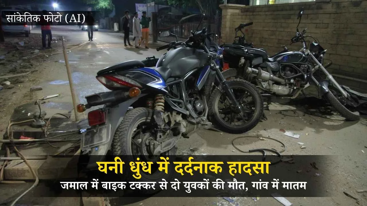 क टक्कर से दो युवकों की मौत, गांव में मातम